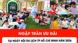 Ngập tràn ưu đãi tại Ngày hội Du lịch TP Hồ Chí Minh 2026