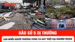 Bão số 5 dị thường làm nhiều người thương vong và gây thiệt hại nghiêm trọng