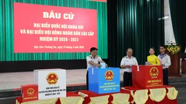 Trên 99% cử tri cả nước đã đi bầu cử