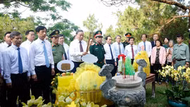 Tổng Bí thư, Chủ tịch nước Tô Lâm tri ân các Anh hùng liệt sĩ