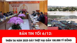 Thiên tai năm 2025 gây thiệt hại gần 100.000 tỷ đồng