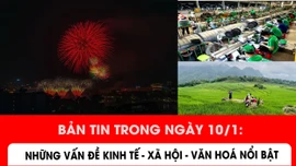 Bản tin trong ngày 10/1: Những vấn đề kinh tế - xã hội - văn hoá nổi bật