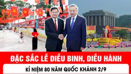 Đặc sắc Lễ diễu binh, diễu hành kỉ niệm 80 năm quốc khánh 2/9