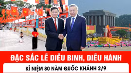 Đặc sắc Lễ diễu binh, diễu hành kỉ niệm 80 năm quốc khánh 2/9