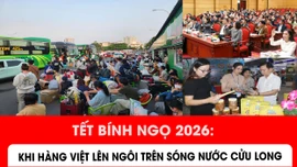 Khi hàng Việt 'lên ngôi' trên sóng nước Cửu Long
