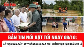 Hỗ trợ khẩn cấp 140 tỷ đồng cho các tỉnh khắc phục hậu quả mưa lũ