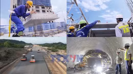 Nhịp đập công trường, khát vọng phát triển đất nước