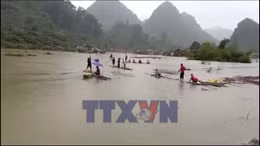Mưa lũ ở Cao Bằng làm thiệt hại hơn 18,5 tỷ đồng