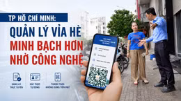 Quản lý vỉa hè minh bạch hơn nhờ công nghệ