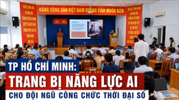 Trang bị năng lực AI cho đội ngũ công chức thời đại số