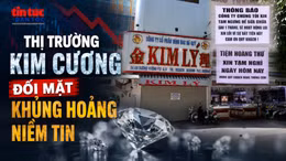 Thị trường kim cương đối mặt khủng hoảng niềm tin