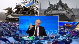 Tổng thống Putin lần đầu đối thoại với người dân sau khi nổ ra xung đột giữa Nga và Ukraine 