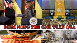 Tin tức TV: Bà Harris nói về ý tưởng đổi đất lấy hoà bình cho Ukraine; Liban trải qua ngày đẫm máu nhất nhiều thập kỷ