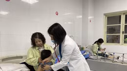 Trời nồm, ẩm, nhiều trẻ nhập viện vì bệnh hô hấp