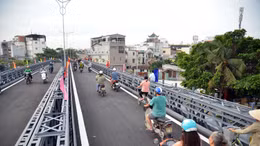 Thông xe cầu vượt thép An Phú Đông