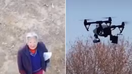 Triển khai flycam nhắc nhở người dân đeo khẩu trang