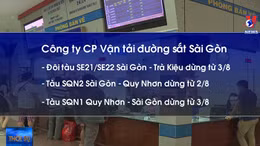 Đường sắt tạm dừng 11 chuyến tàu do ảnh hưởng của COVID-19