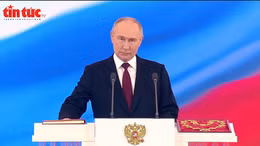 Ông Vladimir Putin nhậm chức Tổng thống Nga nhiệm kỳ thứ 5