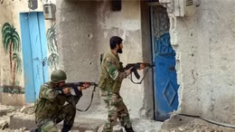 Xem quân đội Syria truy quét phiến quân tại Damascus