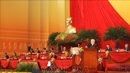 Các đại biểu tâm đắc với bài phát biểu của Tổng bí thư, Chủ tịch nước Nguyễn Phú Trọng