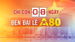 Đếm ngược A80 ngày 25/8/2025 