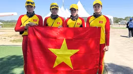 Rowing Việt Nam vượt chỉ tiêu huy chương vàng tại SEA Games 33