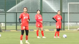 Đội tuyển nữ Việt Nam tích cực nâng cao thể lực