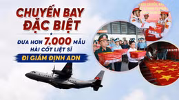 Hơn 7.000 mẫu hài cốt liệt sĩ được đưa đi giám định ADN.