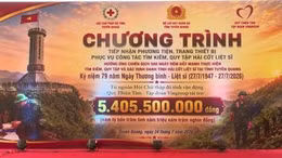 Tuyên Quang tiếp nhận hơn 5,4 tỷ đồng hỗ trợ tìm kiếm hài cốt liệt sĩ