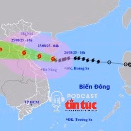 Bão số 5 có cường độ rất mạnh, tương đương bão Yagi năm 2024
